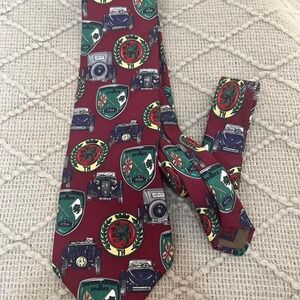 Vintage 90's‎ Tommy Hilfiger Tie 100% Italian Silk